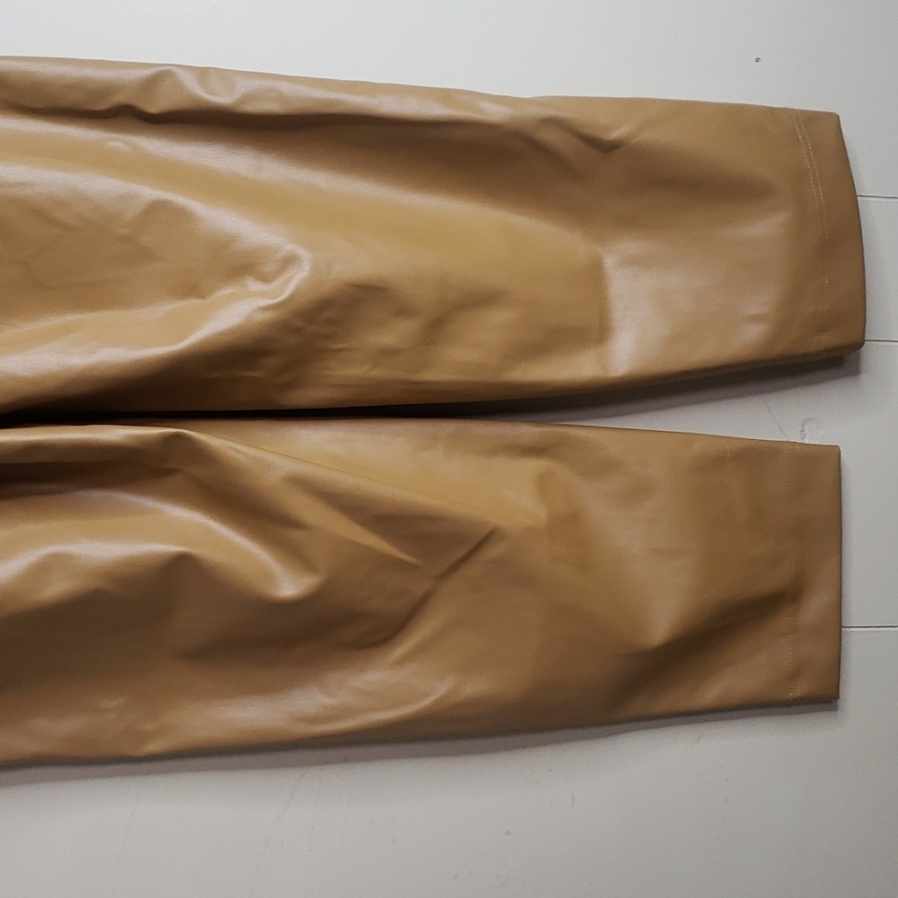 WOMEN'S High Rise Faux Leather Ankle Pants- A New Day - Picture 10 of 10